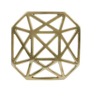 Round Shape Unique Designer Handmade <b>Metal</b> <b>Trivet</b> <b>Metal</b> <b>Trivet</b> Round Shape Gold Color Decorative Handmade <b>Trivet</b> - Product Image 5