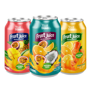 Bebida de Jugo de Fruta Tropical Natural de Vietnam 330ml - Marketing de Apoyo Gratuito - NFC - Se Acepta Marca Privada BRC HALAL - Product Image 1
