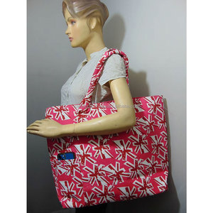 High Quality Cotton <b>Beach</b> <b>Bag</b> with Unique <b>UK</b> Print Pattern Premium Durable Lightweight Reusable Tote for Travel Shopping - Product Image 3