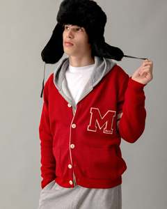 Custom Men's 100% Cotton Ribbed <b>Cardigan</b> <b>Sweater</b> V Neck Long Sleeve Breathable OEM Private Label Wholesale Factory - Product Image 3