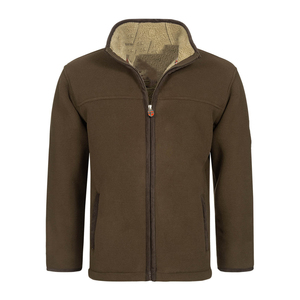 Wholesale Men's Winter Canvas <b>Jacket</b> Stand Collar Custom Front Logo Windproof Thermal <b>Warm</b> Men's Polar <b>Fleece</b> <b>Jacket</b> - Product Image 1