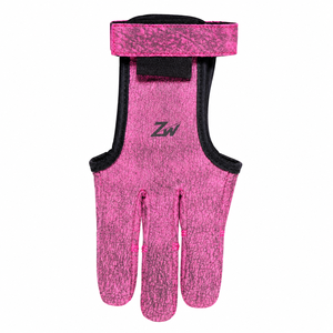 Gants de tir à l'arc confortables à trois doigts pour hommes, de qualité supérieure, imperméables, en cuir durable, avec languette pour le doigt - Product Image 1