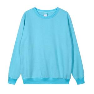 เสื้อสเวตเชิ้ตผู้หญิงผ้าฝ้ายแบบสวมหัว OEM ผลิตตามสั่ง แบรนด์ส่วนตัว สวมใส่สบาย ทรงโอเวอร์ไซส์ หลวมๆ ปักลาย เสื้อผ้ากีฬา - Product Image 4