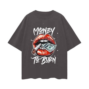 Camisetas de Hombre con Estampado Serigrafiado OEM, Nuevas Camisetas de Hombre con Estampado Serigrafiado Más Vendidas, Estilo Casual Básico, Ropa de Moda Urbana - Product Image 5
