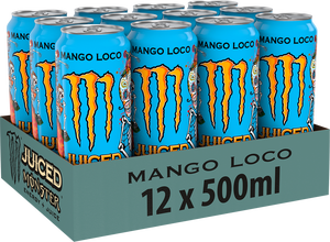 ราคาโรงงาน เครื่องดื่มมอนสเตอร์เอ็นเนอร์จี้ รสมะม่วง 4x500มล. แพ็ค นำเข้า เครื่องดื่มอัดลมเพิ่มพลังงาน ขายส่งจำนวนมาก - Product Image 2