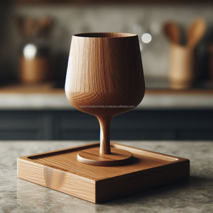 ถ้วยถ้วยถ้วยไม้ทำจากไม้ที่พิถีพิถันความประณีตสวยงามเหนือกาลเวลาหรือความซับซ้อนที่ไม่เหมือนใครสำหรับเบียร์อลูมิเนียม - Product Image 3