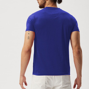 T-shirts pour hommes tendance 2022, de haute qualité, à col rond, à manches courtes, 100% coton, séchage rapide, respirant, coupe classique - Product Image 5