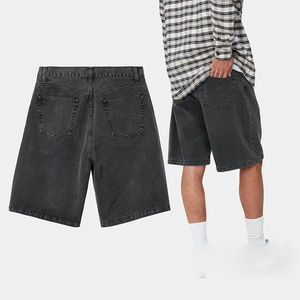 Nouvelle Arrivée Shorts en Jean Homme de Qualité Supérieure, Pantalons Courts en Denim pour Hommes, Jeans Jeunesse, Shorts en Jean Ample, Meilleur Service OEM - Product Image 2