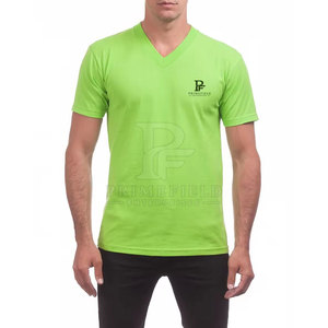 Camiseta de Cuello en V para Hombre al por Mayor, Calidad Premium, 100% Algodón, Lisa, Casual, Transpirable, Ecológica, Corte Regular, OEM/ODM Personalizable - Product Image 6