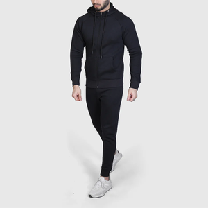 Conjunto Deportivo Casual de 2 Piezas Elite Flex con Logotipo Personalizado, Sudadera con Capucha y Cremallera Completa, Pantalones de Chándal para Hombre, Ropa Deportiva para la Calle - Product Image 4