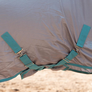 Nueva Tendencia: Mantas Impermeables de Poliéster Balístico para Caballos, con Bordado Personalizado y Protección Contra Moscas - Product Image 6