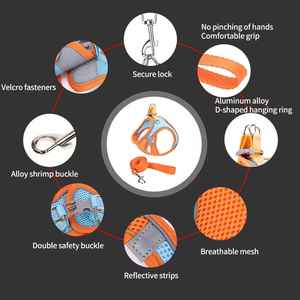 สายรัดสุนัขแบบยุทธวิธีคุณภาพสูง OEM แบบกำหนดเอง กันน้ำ - Product Image 3