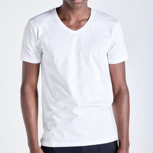 Premium Blank Cotton T-Shirt for Men Custom Screen Printing Heat <b>Transfer</b> Custom Team Logo OEM ODM Wholesale T-Shirts For Men - Product Image 6