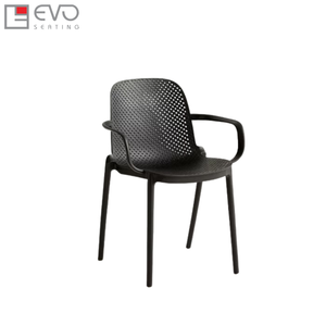 Commercial Plastic <b>Chairs</b> for Indoor and <b>Outdoor</b> Use with Durable Frame and Easy Maintenance Surface - Product Image 2