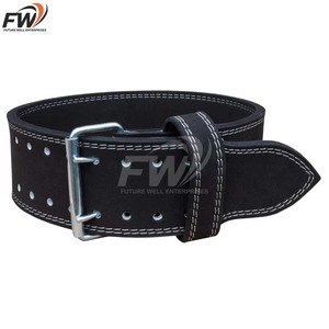 Cinturón de Cuero Personalizado para Levantamiento de Pesas, Color Sólido, Accesorios de Gimnasio, Cinturones de Cuero para Fitness Unisex - Product Image 3