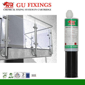 Ancrage chimique en polyester à prise rapide, adhésif résineux bicomposant pour la pose de chevilles de fer à béton, usage construction, rapport de mélange 10:1, ISO - Product Image 5