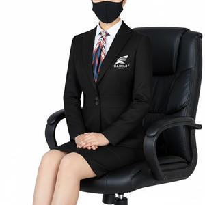 Blazer para Mujer, el Más Popular, Color Sólido, Manga Larga, un Solo Botón, Blazers de Oficina, Traje para Mujer, Chaquetas de Negocios para Mujer - Product Image 1