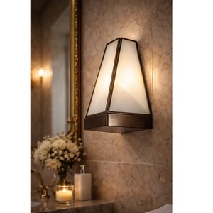 Luxurious Modern Glass Wall <b>Sconce</b> Rectangle Indoor Decor Entryway <b>Lighting</b> Home Accent Fixture - Product Image 6