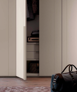 JY Project Custom Foldable Modern European Design Adjustable Panel High Quality MDF Bedroom <b>Small</b> Closet Wardrobe <b>Sliding</b> Door - Product Image 4