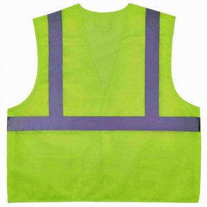 เสื้อกั๊กป้องกันการก่อสร้างสไตล์ใหม่ Ansi Class 2 EN ISO 20471 Class 1ปรับแต่งโลโก้ได้ - Product Image 5