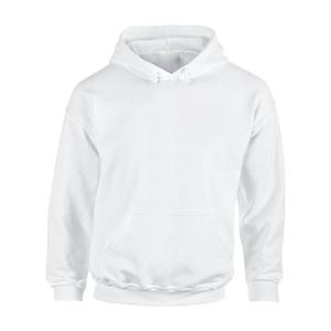 300g impression sur demande usine en gros automne hiver décontracté couleur unie coton uni unisexe sweats à capuche Logo personnalisé sweat-shirt pour hommes - Product Image 5