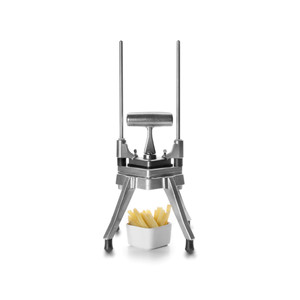 Affettatrice verticale per patate in acciaio inox, manuale, per uso in cucina - Product Image 4