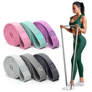 Juego de Bandas de Resistencia Profesionales para Entrenamiento en Casa, Ejercicios de Fitness, Estiramiento, Bandas de Potencia para Gimnasio, Yoga y Pilates - Product Image 3