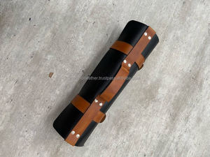 Estuche de Cuero de Lujo para Cuchillos de Chef, Organizador Culinario Portátil a Prueba de Olores para Restaurante y Cocina, LSKR-0024 - Product Image 2