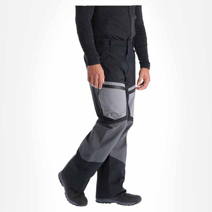 Pantalon de ski pour homme, respirant, imperméable, isolé en polaire, coupe-vent, chaud, écologique, coupe ample - Product Image 2