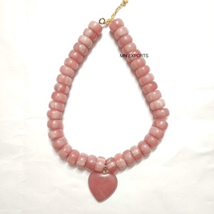 Collar de Perlas de Resina Estilo Ángel, Hecho a Mano, de Lujo, con Acabado Pulido, Hermoso Modelo para Mujer - Product Image 3