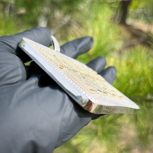 Pendentif Lettre Personnalisée Hip-Hop en Argent 925, Moissanite VVS de Luxe, Bijou Rapper Prénom Personnalisé Plaqué Rhodium - Product Image 5