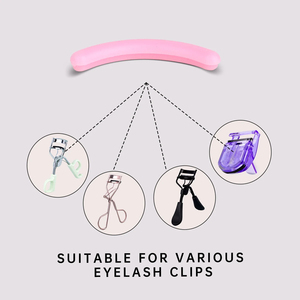 Stainless Steel Eyelash Curler Professional Makeup Beauty <b>Tool</b> Ergonomic Lash Curling <b>Tool</b> With Soft <b>Silicone</b> Replacement Pad - Product Image 2