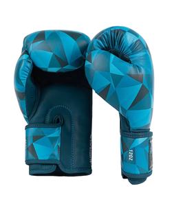 Gants de kickboxing professionnels en cuir de haute qualité, imprimés, 10oz 12oz 14oz 16oz, anti-humidité, pour l'entraînement de boxe - Product Image 1