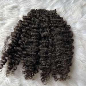 100% Vietnamese Burmese Raw <b>Hair</b> Unprocessed <b>Curly</b> Bundle <b>Hair</b> Vendors, Vietnamese Cuticle Aligned Raw Human <b>Hair</b> - Product Image 3