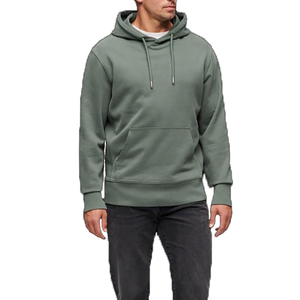 Customized Men's Pullover Hoodies Embroidered Logo Relaxed Fit <b>Sweatshirts</b> for Winter Digital Printing Plain Dyed Technics - Product Image 3