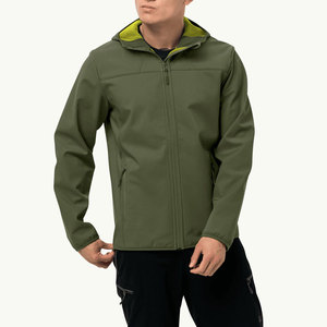Wholesale Price Men's Windproof Waterproof Breathable <b>Plain</b> Softshell Jacket in Low Price Softshell Jacket - Product Image 1