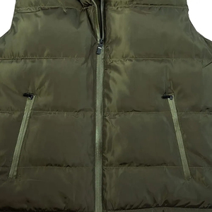Chaleco Acolchado Ligero Personalizado para Hombre, Chaqueta sin Mangas con Burbujas, Impermeable, Ecológico, Cálido, Plegable, con Relleno de Algodón para Invierno - Product Image 6