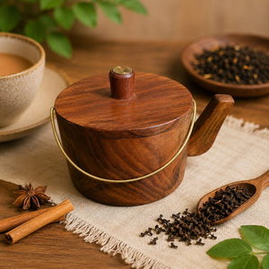 Posavasos de Madera de Palisandro Hechos a Mano con Soporte, Juego de Posavasos Rústicos de Madera para Tazas de Café, Jarras, Vasos, Mesa de Comedor, Cocina - Product Image 3