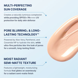 Fond de Teint Cushion Coréen Hydratant Longue Durée Effet Flou Pores Estompés Soin Éclatant Texture Semi-Mate Meilleure Vente - Product Image 3