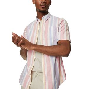 Camisa clásica de algodón Oxford para hombre – Camisa de manga larga con botones de algodón puro y duradero para oficina y uso diario - Product Image 3