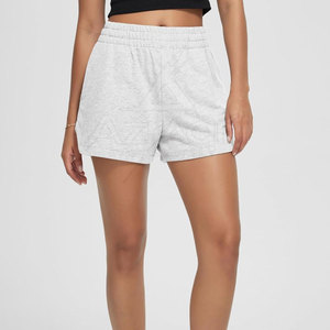 Wholesale Price <b>Women</b> High <b>Waist</b> Breathable Fleece <b>Shorts</b> Premium Fabric <b>Elastic</b> Quick Dry for Leisure Travel Everyday Comfort - Product Image 2