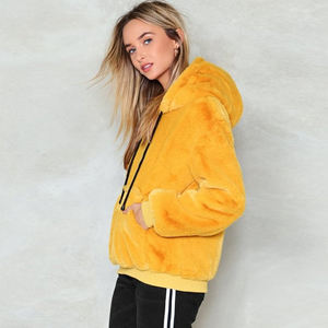 Sweat à capuche surdimensionné en molleton de coton épais avec logo personnalisé imprimé, pour femme, idéal pour l'hiver - Product Image 3