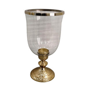 Candelabro de Vidrio y Metal Hecho a Mano de Lujo para Centro de Mesa, Decoración de Bodas y Decoración Festiva del Hogar, Duradero - Product Image 6