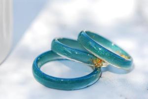 Handmade Christian Customized <b>Resin</b> Ring for Women Elegant <b>Epoxy</b> Statement Ring Unique Fashion Jewelry Gift Wholesale - Product Image 2