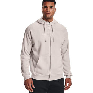 Veste à capuche zippée pour homme en tissu polaire chaud, essentielle pour l'automne et l'hiver - Product Image 2