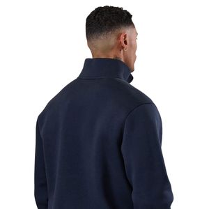 <b>Mens</b> Soft Touch Funnel Neck Pullover <b>Long</b> Sleeve Training Sweatshirt Premium Athletic Fitness Activewear Shirt - Product Image 5