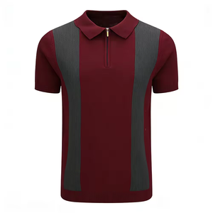 Polo Personalizado de Manga Corta para Hombre, Estilo Casual de Negocios, Talla Grande, Corte Ajustado, Camiseta de Verano - Product Image 4