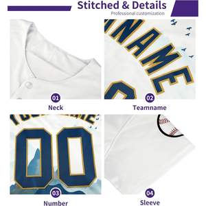 2025 Custom Graffiti Baseball & Softball Jersey <b>Polyester</b> Women's & Men's Youth <b>Shirt</b> with Personalized Name Number & Logo - Product Image 5