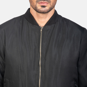 Breathable Customizable Bomber Jacket for Men Adults Size Winter Windproof Fashion Casual Style Men Bomber Jacket for Sale - Product Image 6