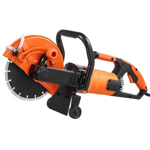 Sega Elettrica per Calcestruzzo a Disco Umido/Secco da 1800 W, 9 Pollici, Profondità di Taglio 3,5 cm, per Applicazioni su Metallo, Acqua Inclusa - Product Image 5